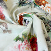 Italian 'spring garden' printed canvas