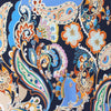 Italian 'playful paisley' viscose jersey knit