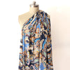 Italian 'playful paisley' viscose jersey knit