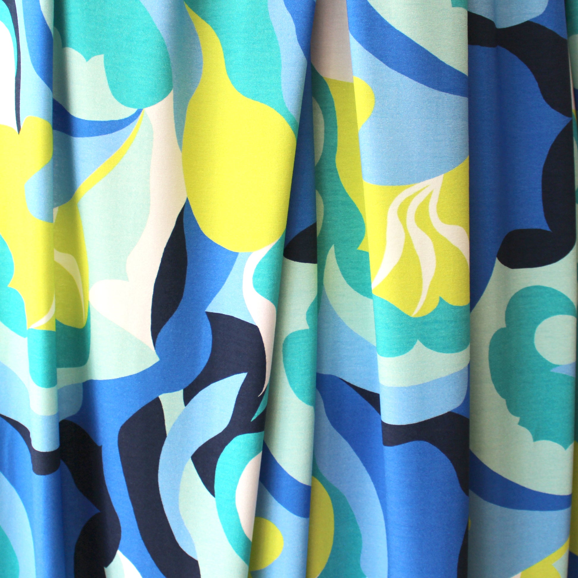 Italian Pucci-esque 'beach wave' viscose knit