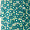 Japanese 'fan fare' homespun cotton - green