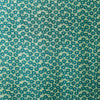 Japanese 'fan fare' homespun cotton - green