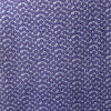 Japanese 'fan fare' homespun cotton - blue