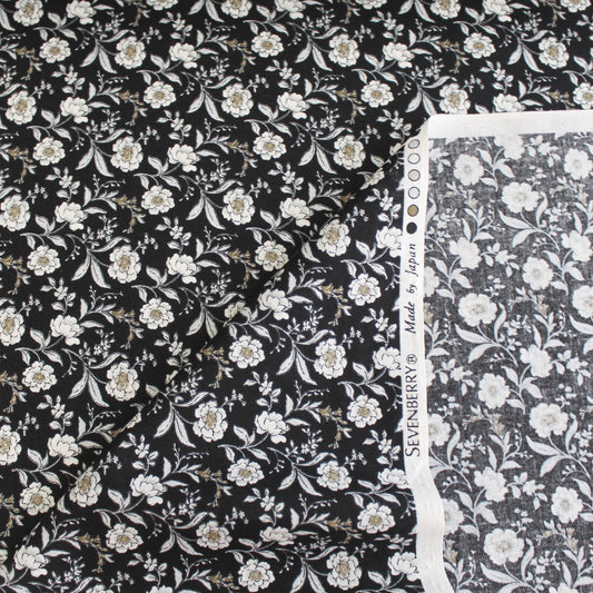 Japanese Sevenberry 'carnation' cotton shirting