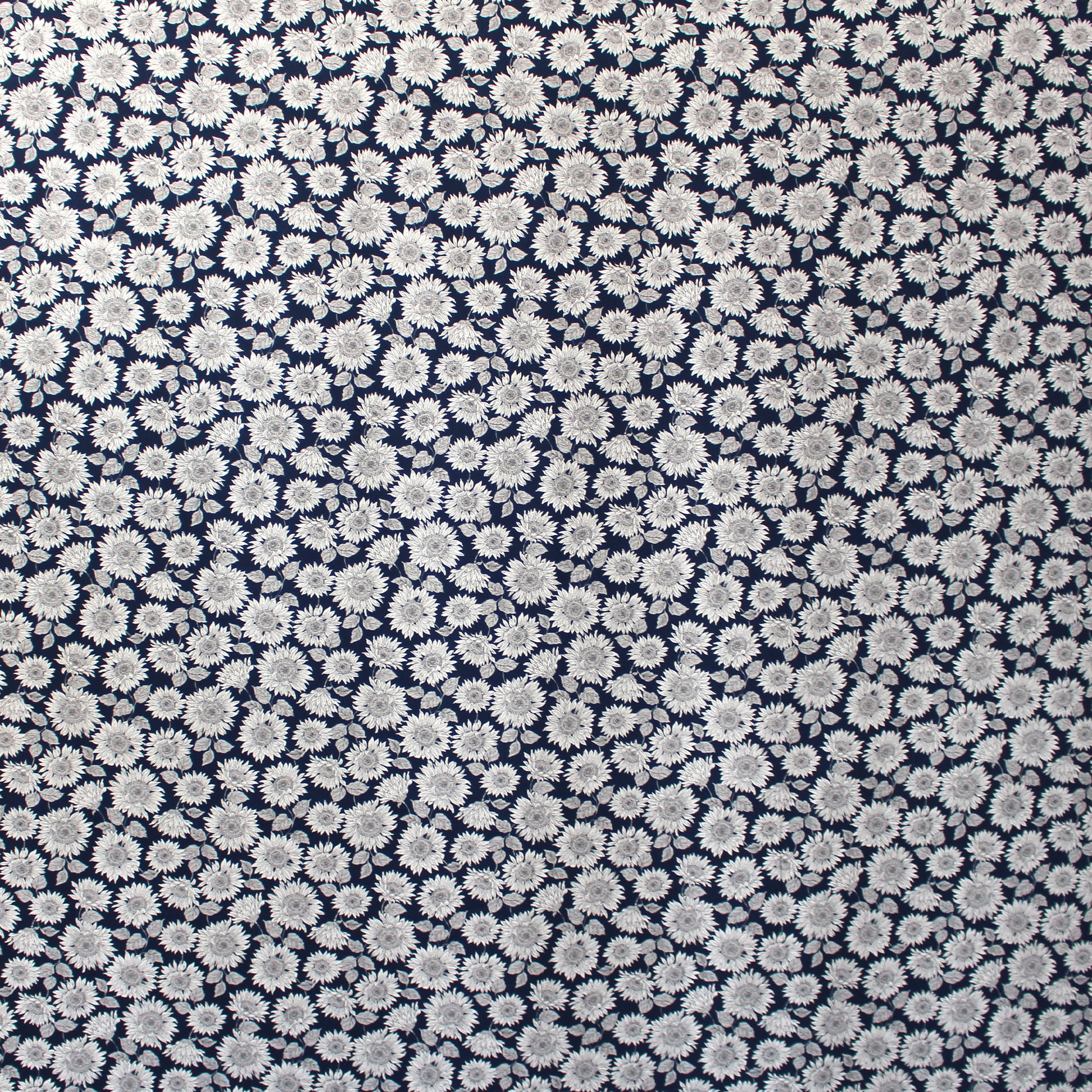 Japanese Sevenberry 'sunflowers' cotton shirting