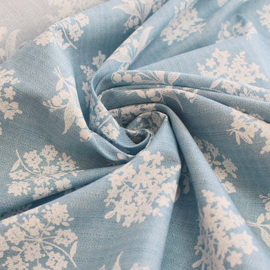 Japanese Sevenberry 'Canterbury Bells' cotton shirting