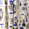 Japanese Sevenberry 'lantern's light' homespun cotton