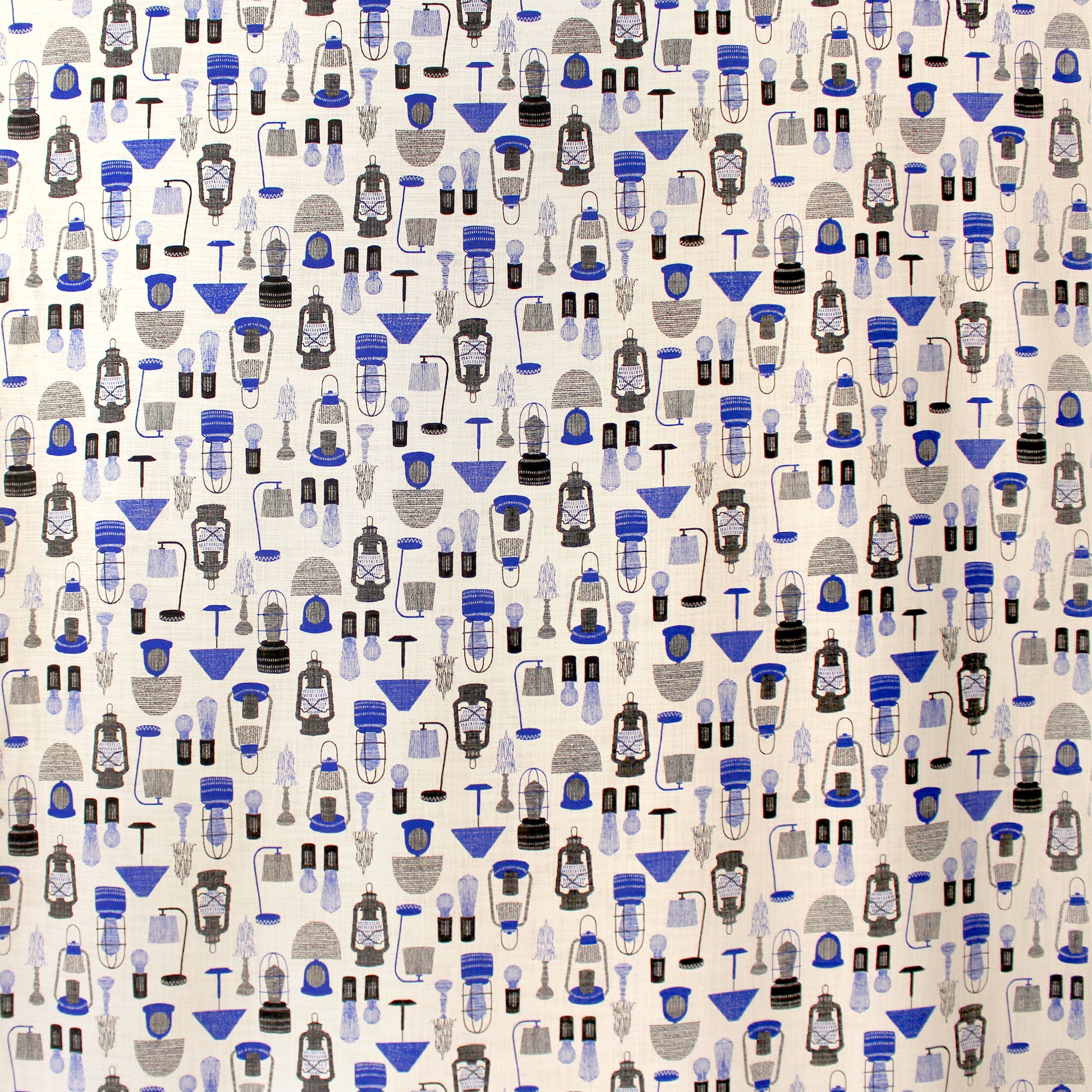 Japanese Sevenberry 'lantern's light' homespun cotton