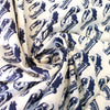 Japanese Sevenberry 'retro car' cotton shirting