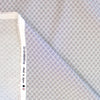 Japanese Sevenberry 'geo diamond' cotton shirting - charcoal/lilac