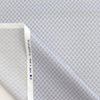 Japanese Sevenberry 'geo diamond' cotton shirting - blue