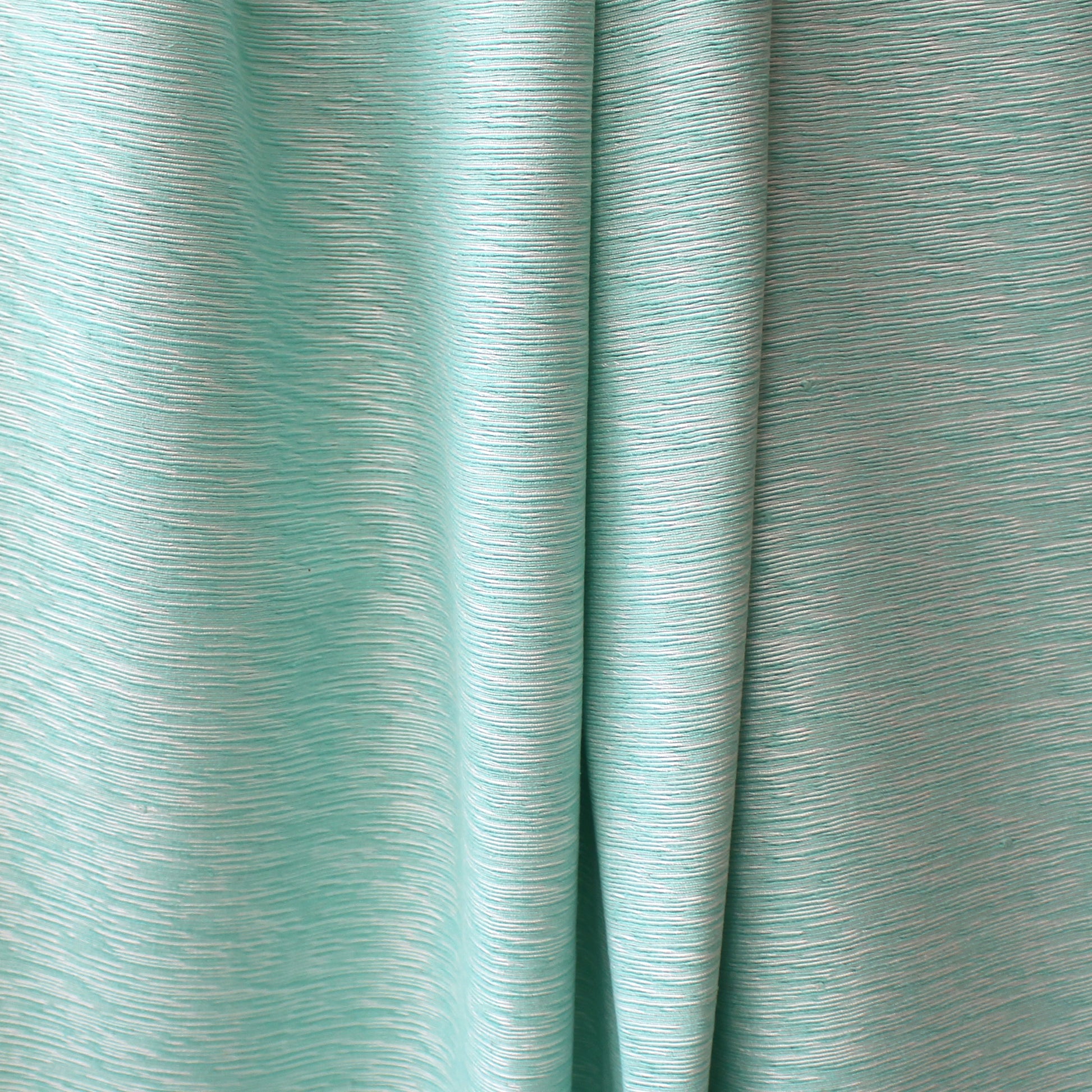 French ottoman weave silk/rayon suiting - seafoam