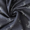 Italian 'anchors up' drapey cotton jacquard twill