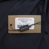 Italian luxury 'coat of arms' pinstripe stretch wool suiting