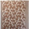 'wooly petra' embroidered boucle, Oeko-Tex cert.