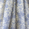 'forget me nots' printed cotton batiste, Oeko-Tex cert.