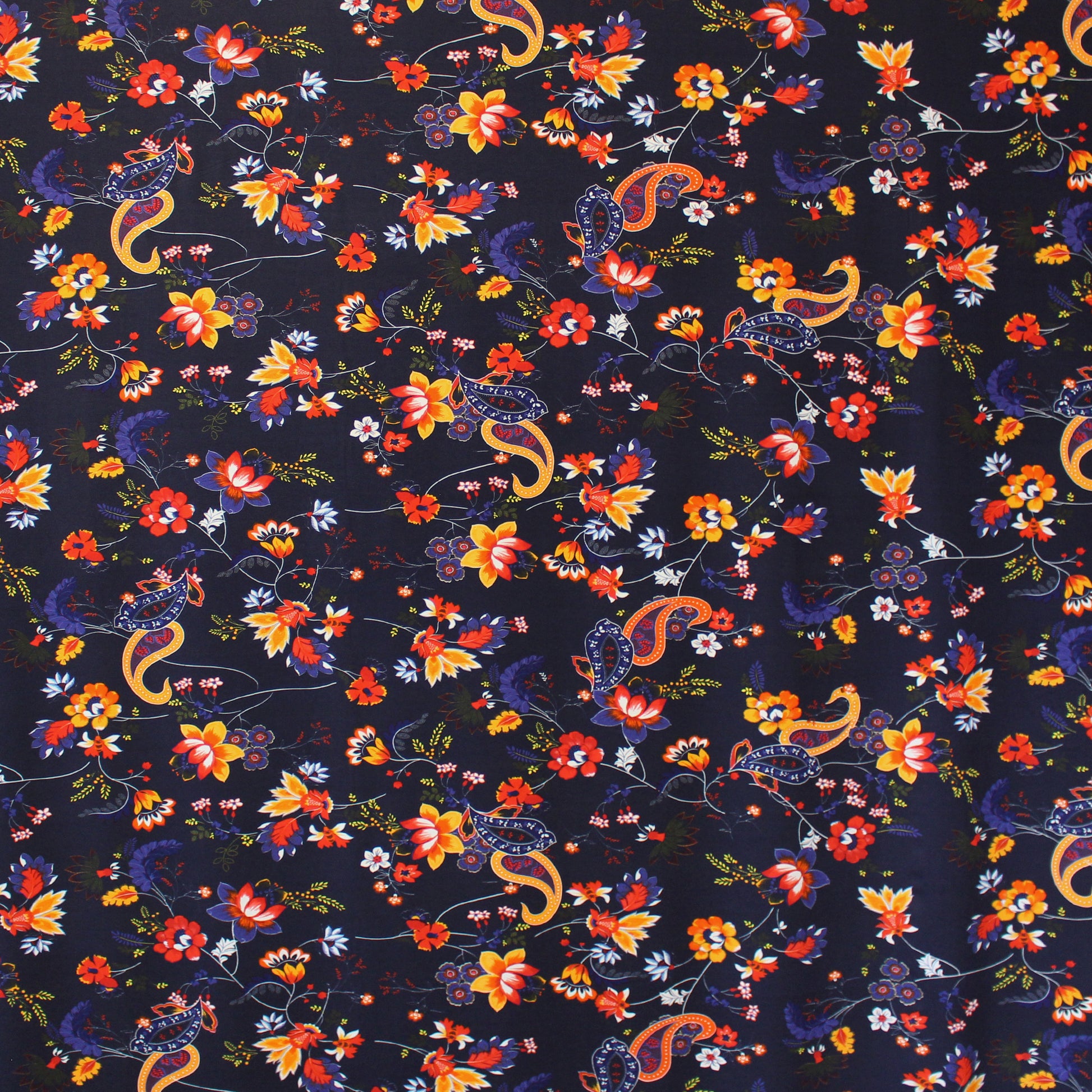 Italian 'Welsh pears' viscose knit