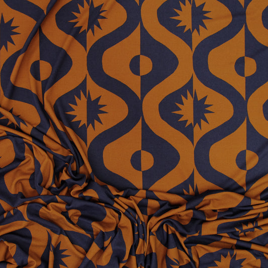 Italian 'celestial nuance' viscose knit