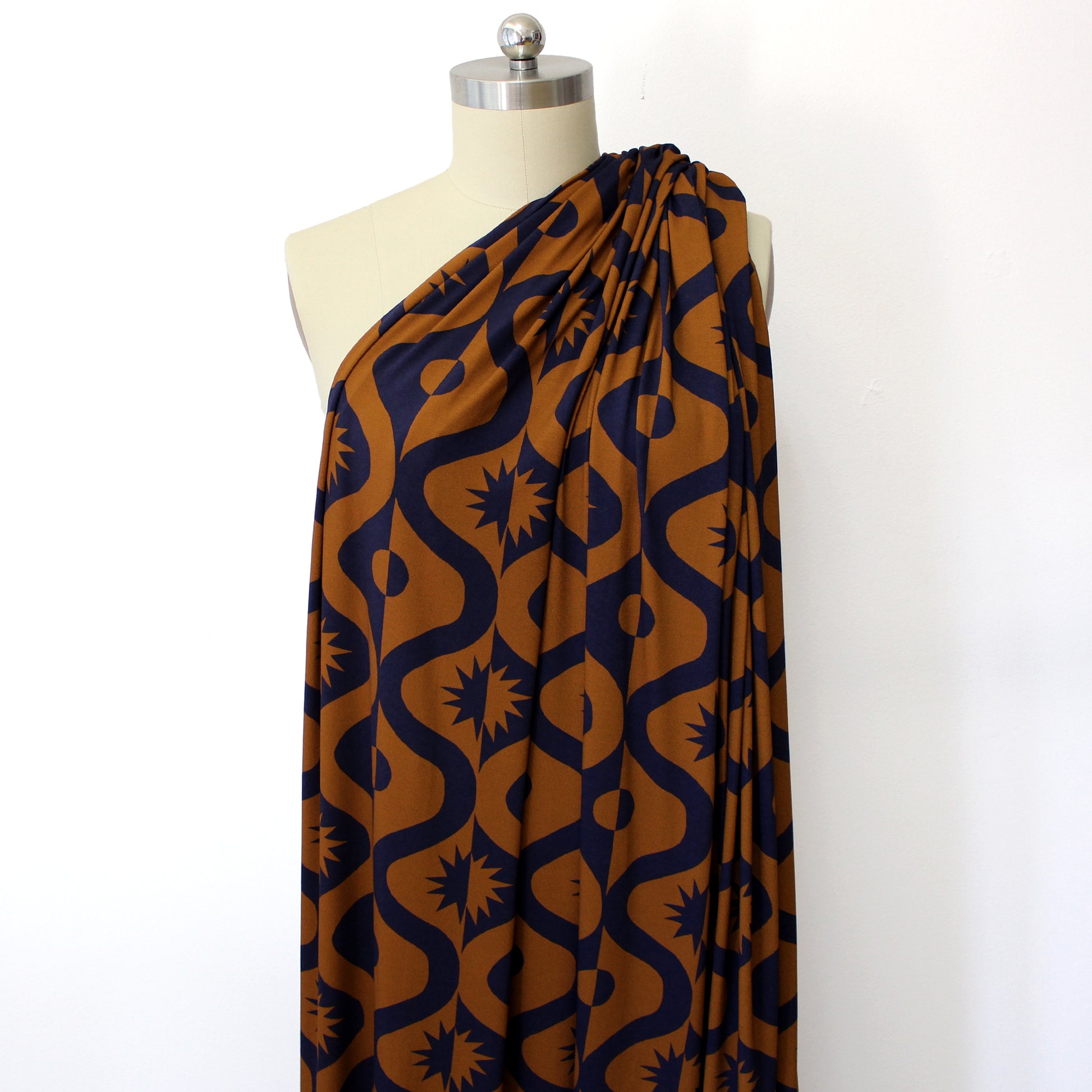 Italian 'celestial nuance' viscose knit