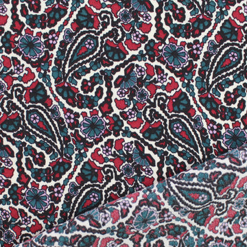 Italian designer deadstock 'Isabel' viscose crepe