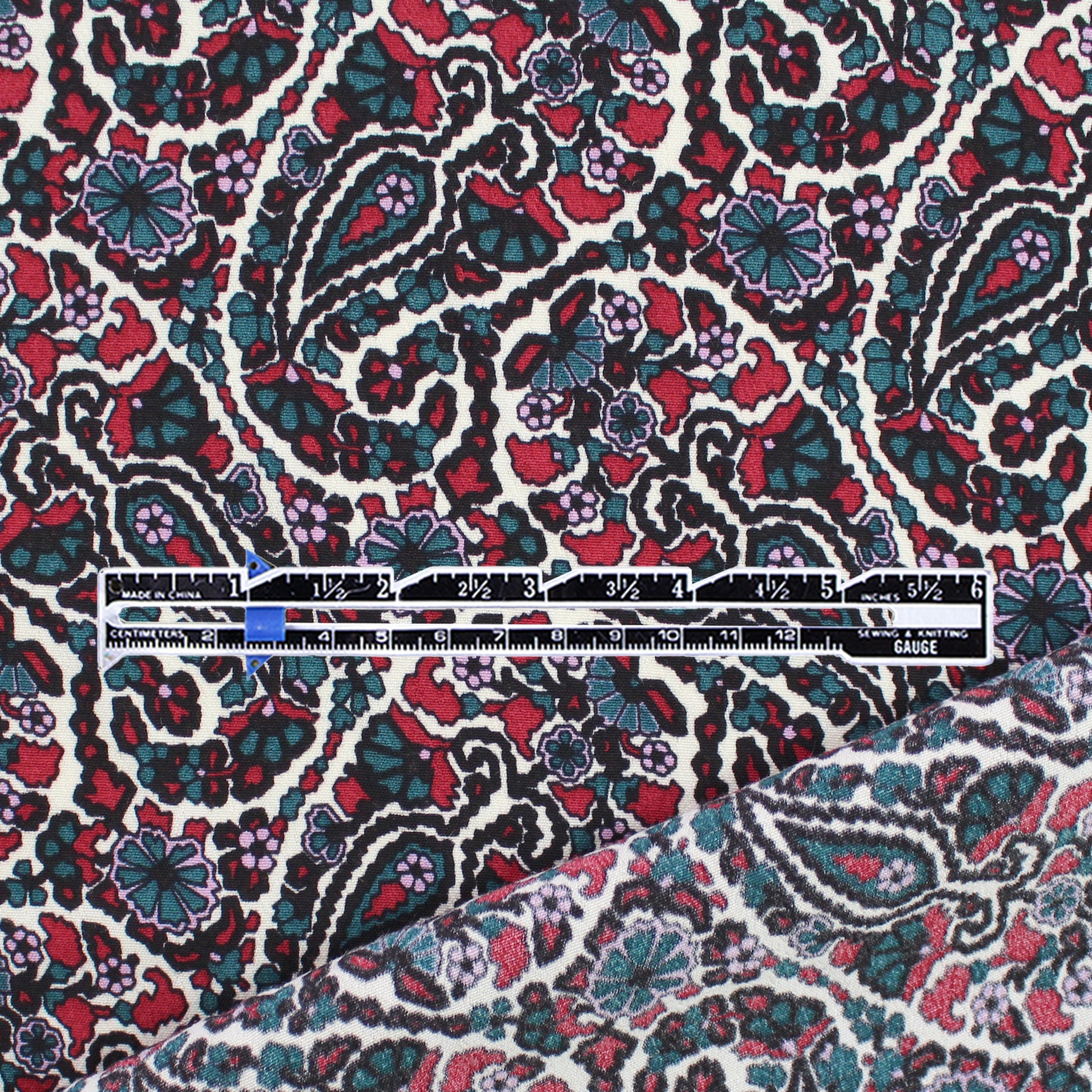 Italian designer deadstock 'Isabel' viscose crepe