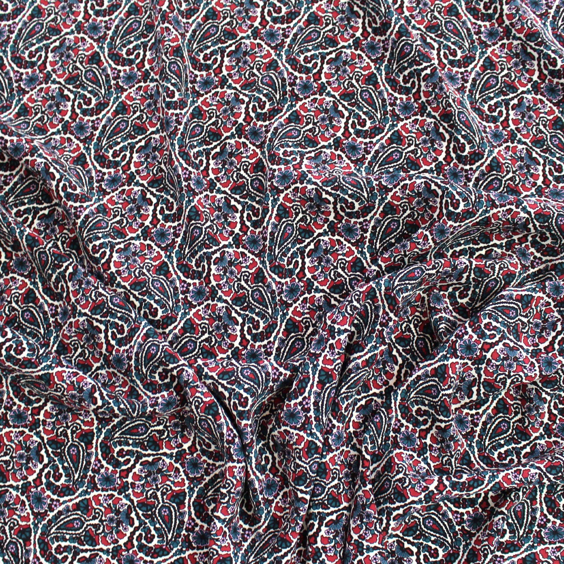 Italian designer deadstock 'Isabel' viscose crepe