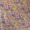 Italian 'violet tapestry' viscose challis