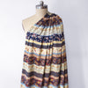Italian 'cottage stripe' viscose knit