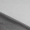 Italian doubleface viscose ponte - charcoal/ash