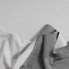 Italian doubleface viscose ponte - charcoal/ash
