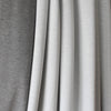 Italian doubleface viscose ponte - charcoal/ash