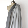 Italian doubleface viscose ponte - charcoal/ash