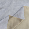 Famous Designer reversible cotton doubleknit - tan/black/cloud