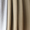 Famous Designer reversible cotton doubleknit - tan/black/cloud