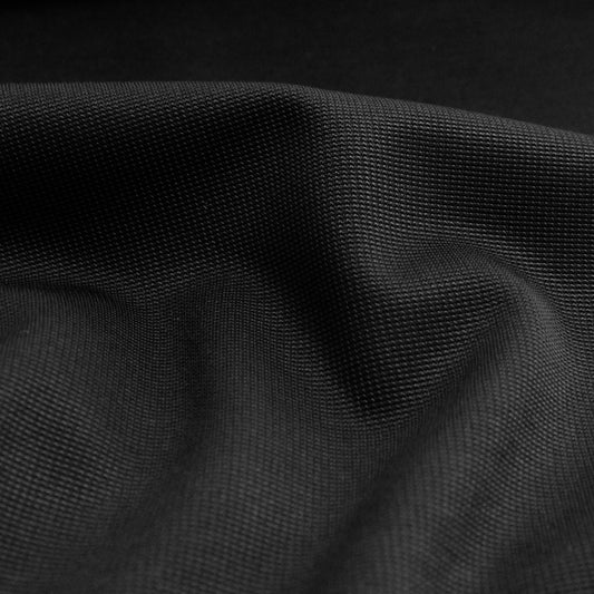 "Italian Luxury" couture viscose ponte - jet black