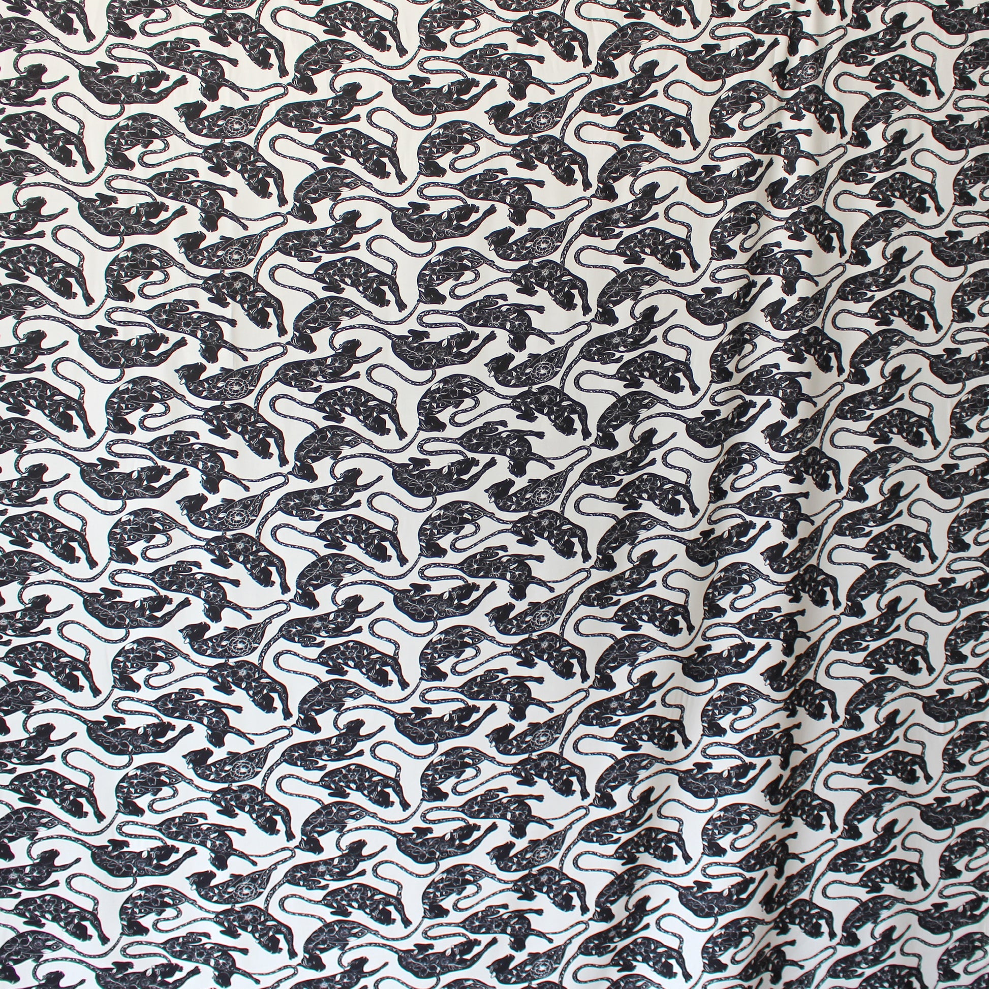 'puma flora' drapey viscose woven, Oeko-Tex cert.