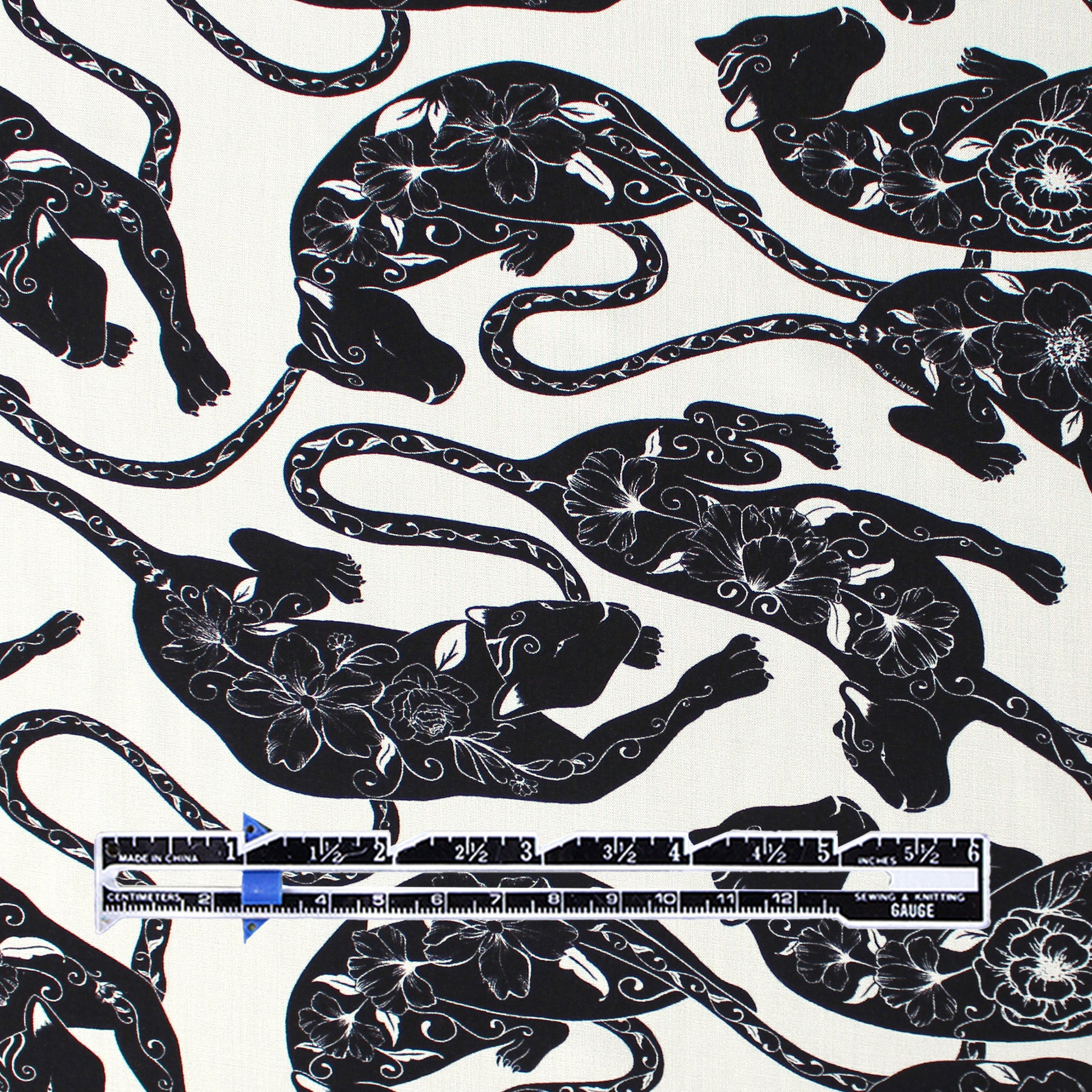 'puma flora' drapey viscose woven, Oeko-Tex cert.