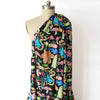 'forest frolic' drapey viscose woven, Oeko-Tex cert.