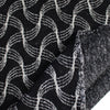 Italian 'DNA plaid' all-wool doubleface knit coating