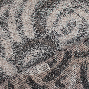 Italian 'atmosphere' brushed wool boucle knit