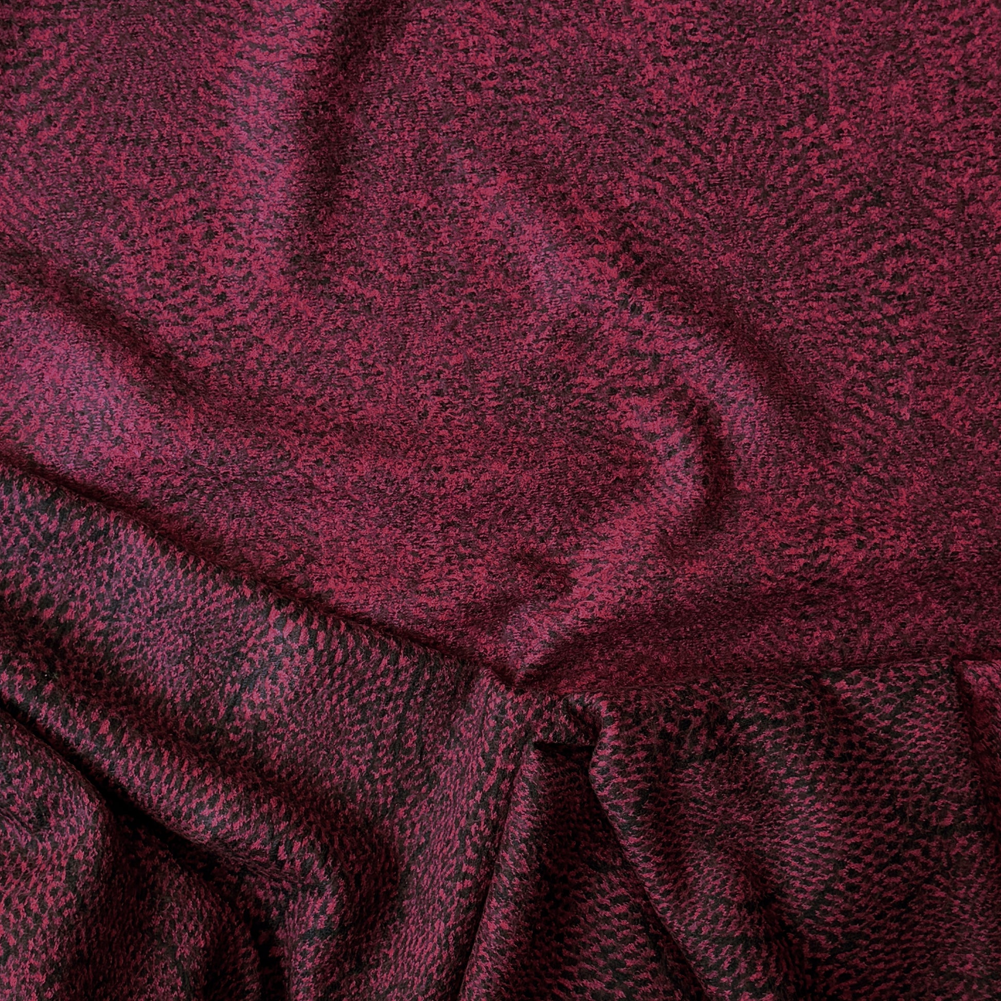 Italian deadstock 'nautilus' wool boucle knit