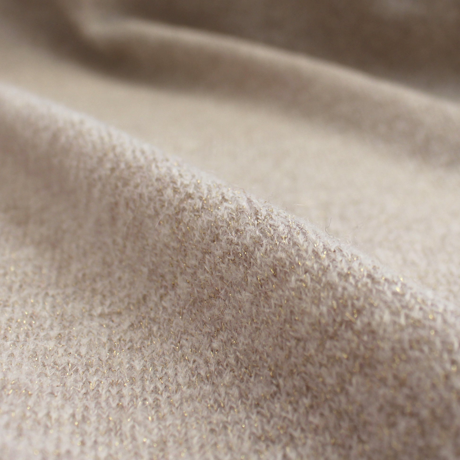 Italian virgin wool 'shimmer melange' sweater knit