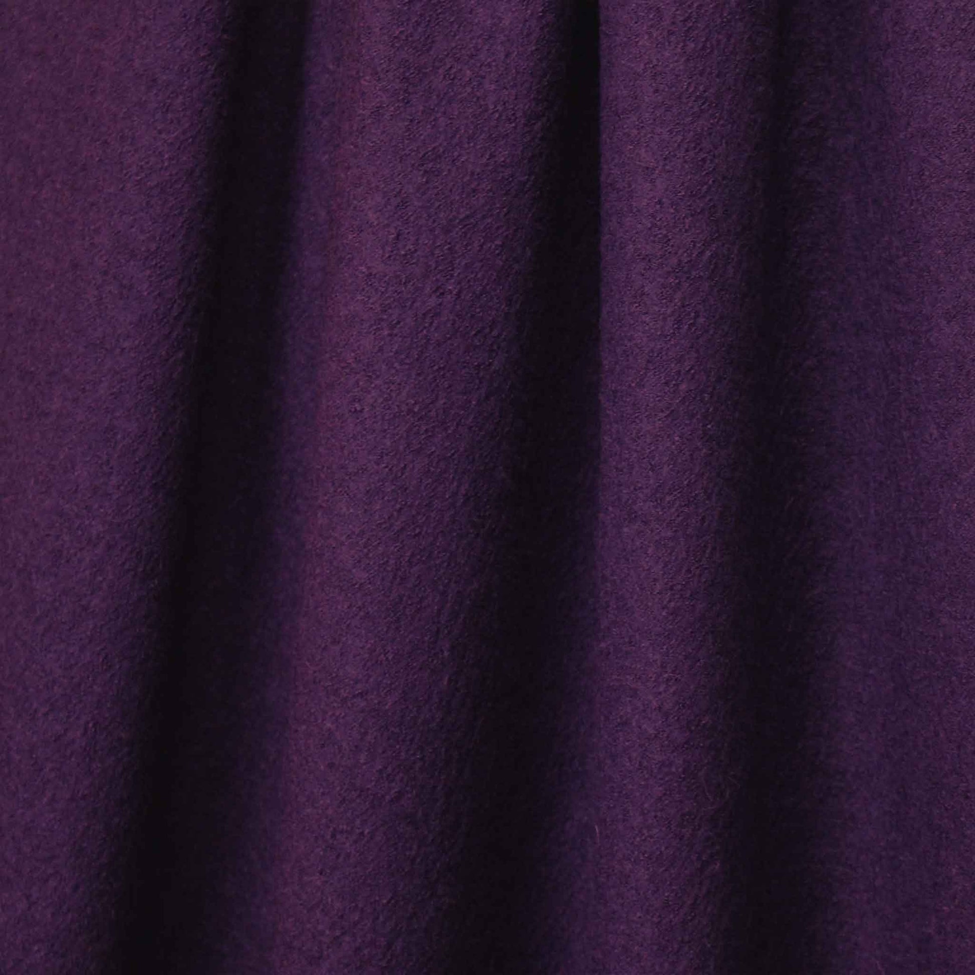 Italian virgin wool boucle' knit suiting - purple