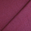 Italian virgin wool boucle' knit suiting - plum flower