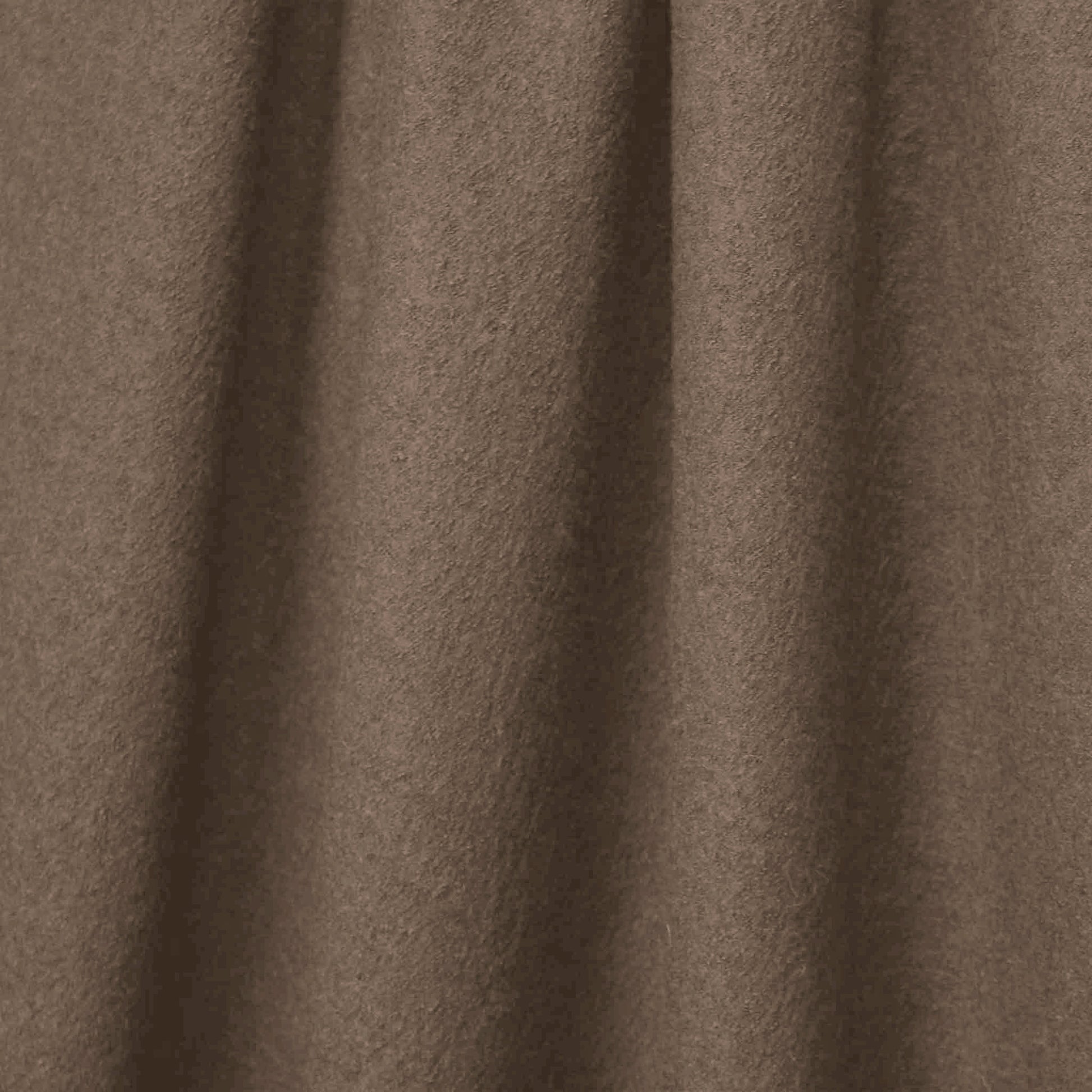 Italian virgin wool boucle' knit suiting - mushroom