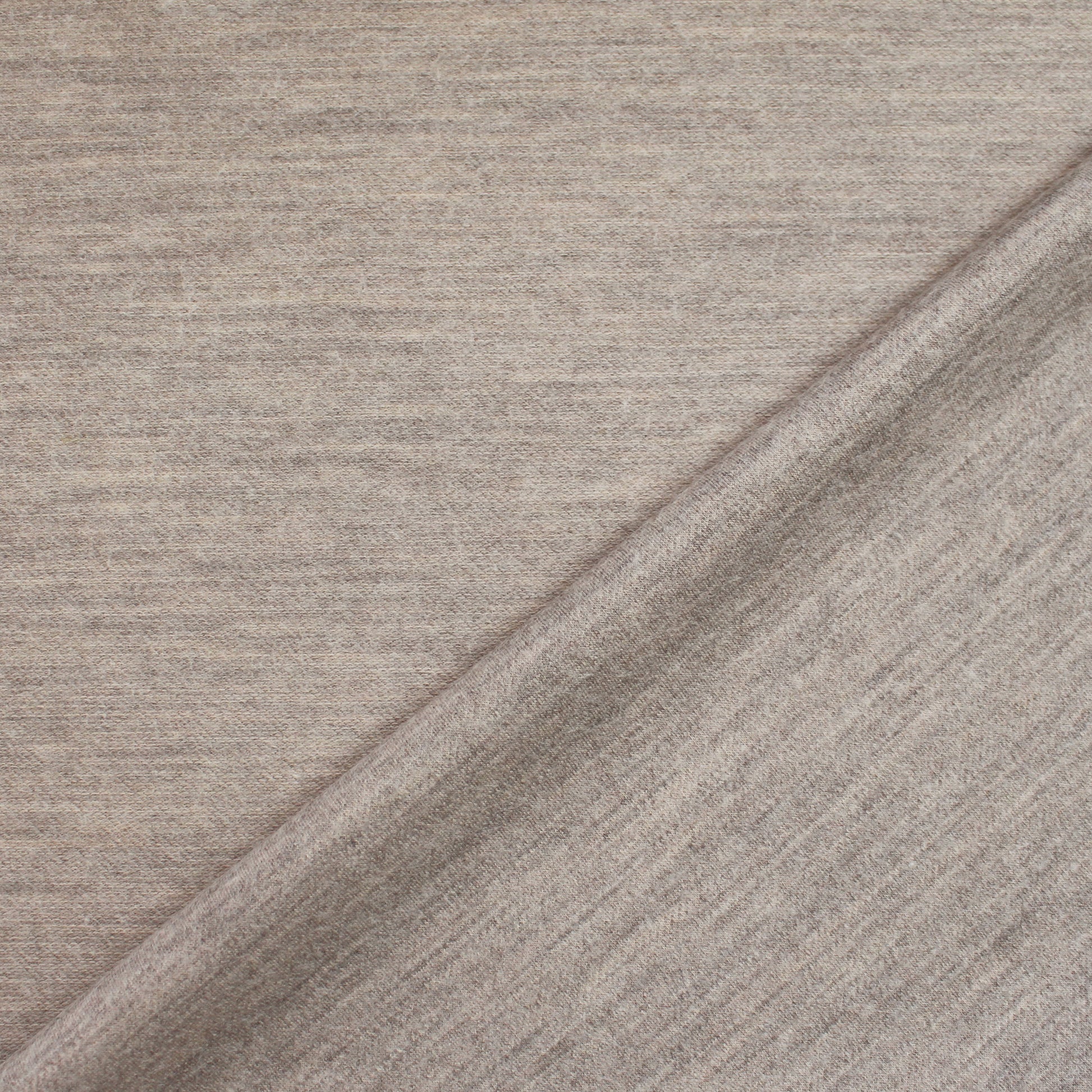 Famous Designer 'warm sand' virgin wool knit suiting