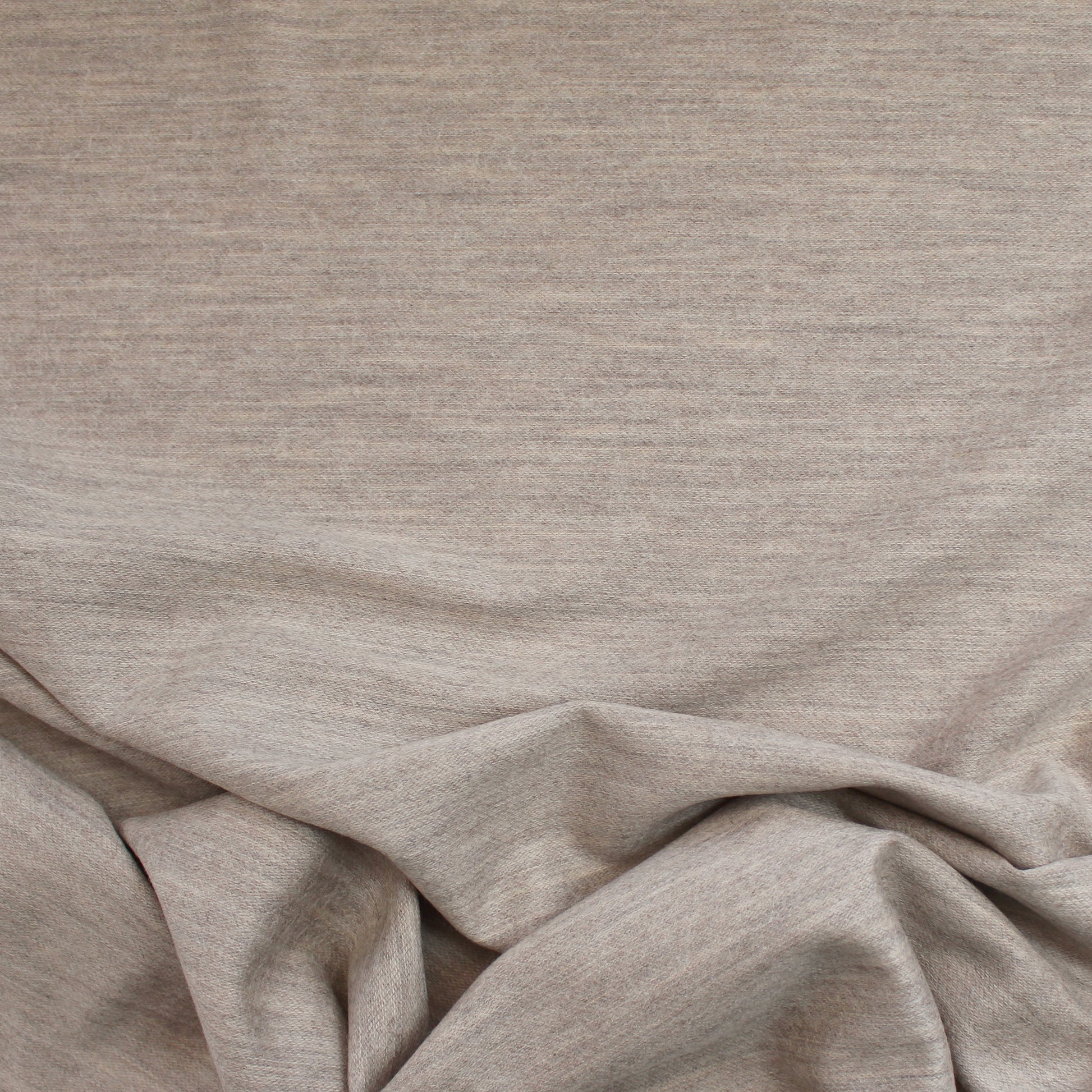 Famous Designer 'warm sand' virgin wool knit suiting