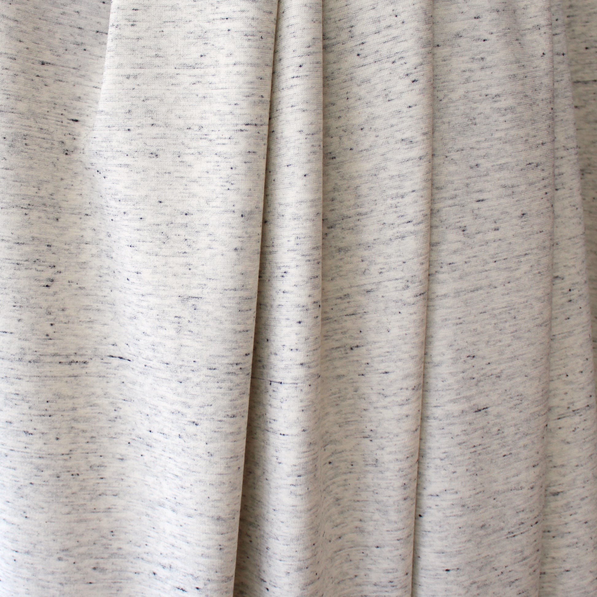 premium rayon blend ponte - salt & pepper