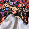 'ornamental' stretch viscose woven - red