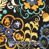 'ornamental' stretch viscose woven - yellow